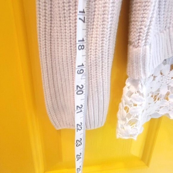 INC Ladies Sweater with Lace - Picture 11 of 12